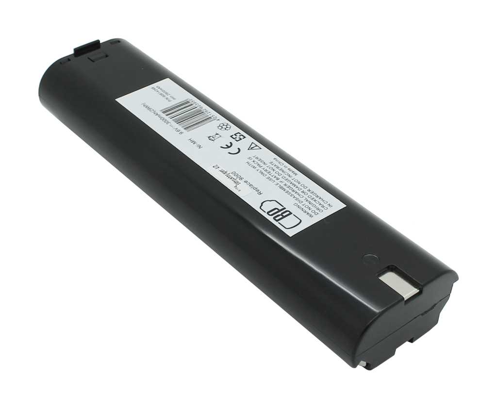 Werkzeugakku NiMH 9,6V 3,0Ah ersetzt Makita 9000