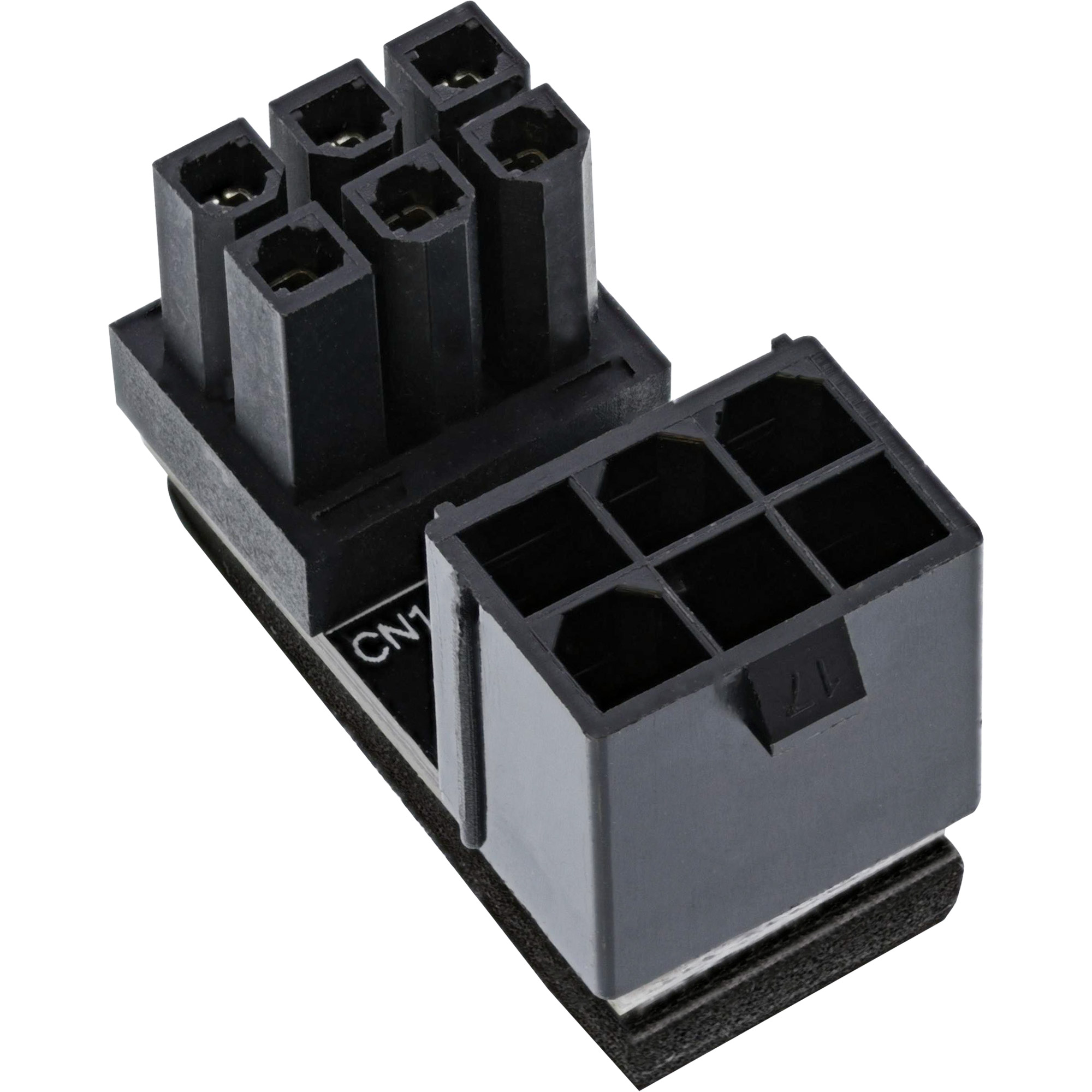 Inline® Stromadapter intern, 180° ATX 6pol Stecker / Buchse