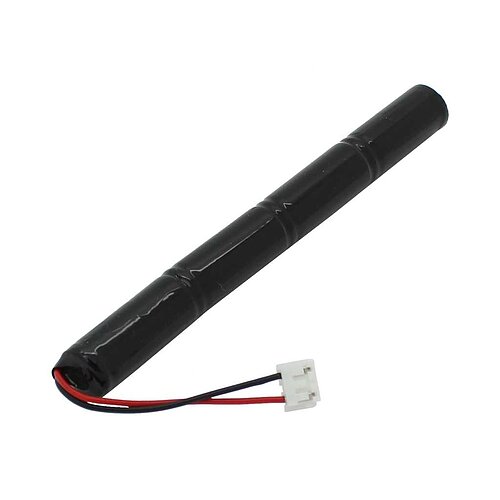 Notleuchtenakku NiMH 4,8V 500mAh L1x4 Lady N mit 60mm Kabel und Stecker passend für Fega und Schmitt KMU003 Notleuchtenakku NiMH 4,8V 500mAh L1x4 Lady N mit 60mm Kabel und Stecker passend für Fega und Schmitt KMU003