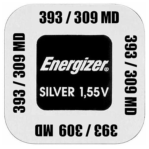 SR48 393 / 309 MultiDrain Silberoxid Batterie Energizer 1,55 V - 1er Verpackung