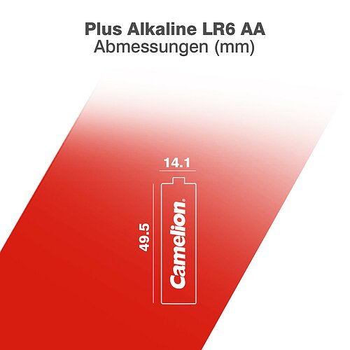 100er Camelion Plus AA Mignon LR6 Alkaline Batterien
