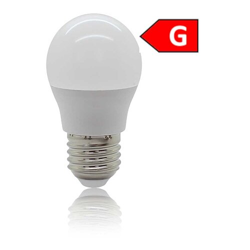 BP LED Tropfenlampe E27 4W warm weiß matt