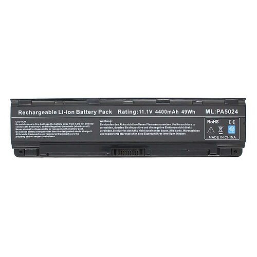 Laptopakku LiIon 11,1V 4400mAh ersetzt Toshiba PA5023U-1BRS