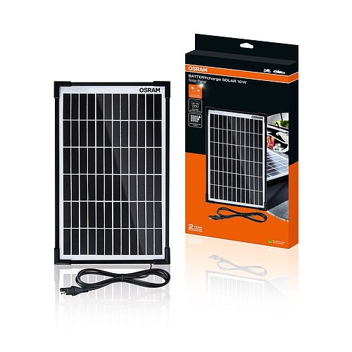 BATTERYcharge SOLAR 10W bis zu 0,56A (18V) 1st. OSRAM