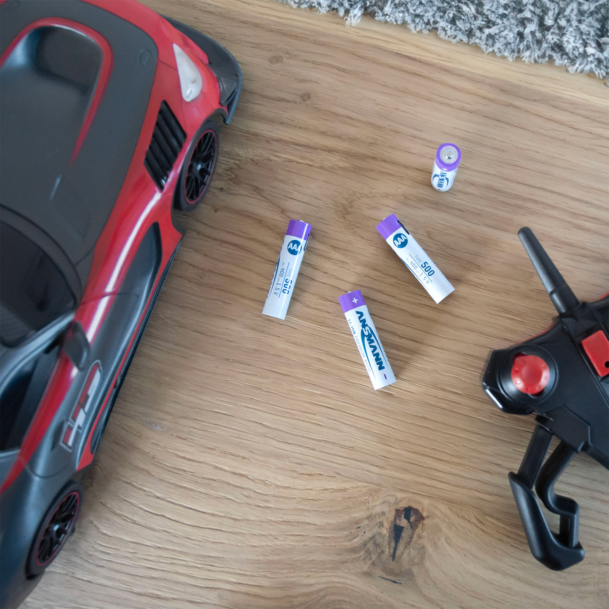 Ansmann Li-Ion AAA Micro 500mAh HR03 Akku 1.5V - 4er Verpackung Ansmann Li-Ion AAA Micro 500mAh HR03 Akku 1.5V - 4er Verpackung
