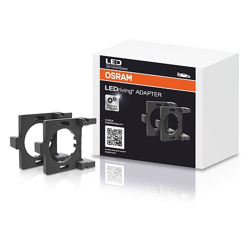 OSRAM Montagehalterung Adapter DA02 für NIGHT BREAKER LED H7-LED Focus 2 Stück