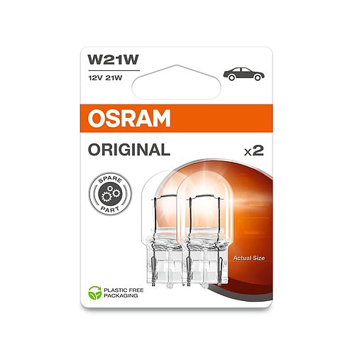 W21W 12V 21W W3x16d 2st. Blister OSRAM