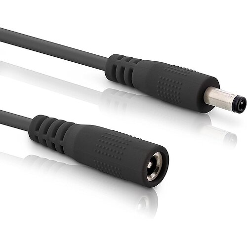 Inline® VerLängerungskabel DC Stecker 4,0x1,7mm, schwarz, 3m