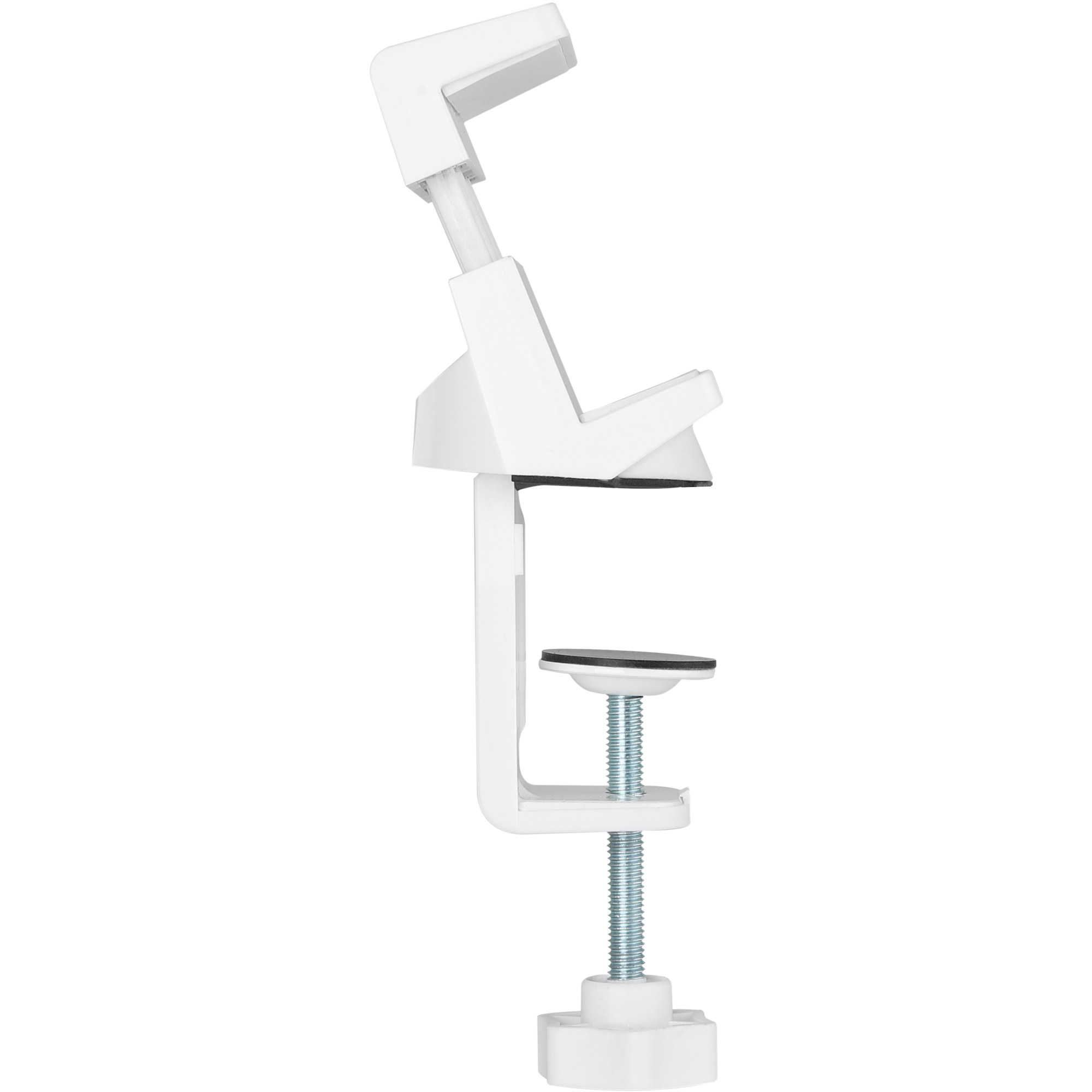 Inline® Tischklemme für Steckdosenleiste, Schraubklemme, weiß