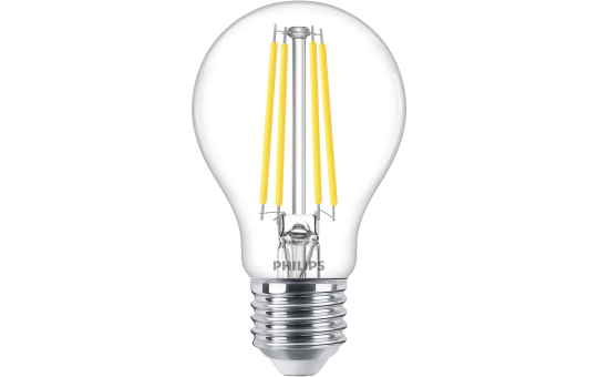 LED-Glühlampe Philips ''Value'', E27, 5,9W, 2700K, 806lm, 230V, klar, dimmbar