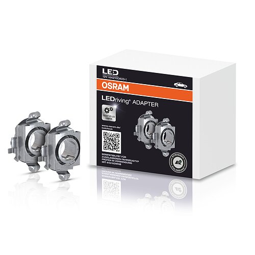 OSRAM Montagehalterung Adapter DA03-1 für NIGHT BREAKER LED H7-LED 2 Stück