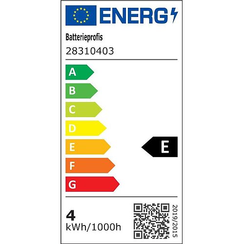BP Filament LED Allgebrauchslampe E27 4W warm weiß matt
