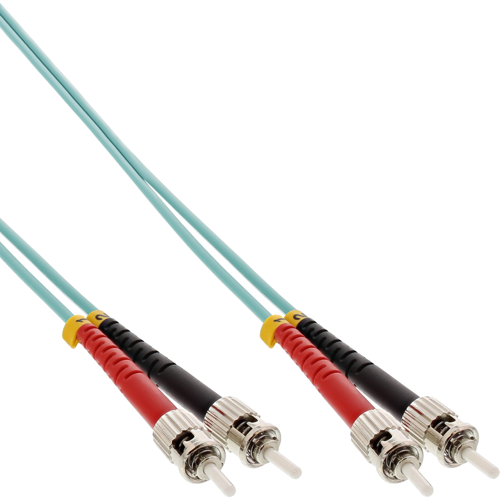 Inline® LWL Duplex Kabel, ST/ST, 50/125µm, OM3, 10m