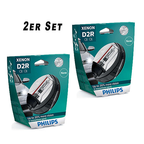 Philips D2R 35W P32d-3 Xenon X-treme Vision +20% Blister