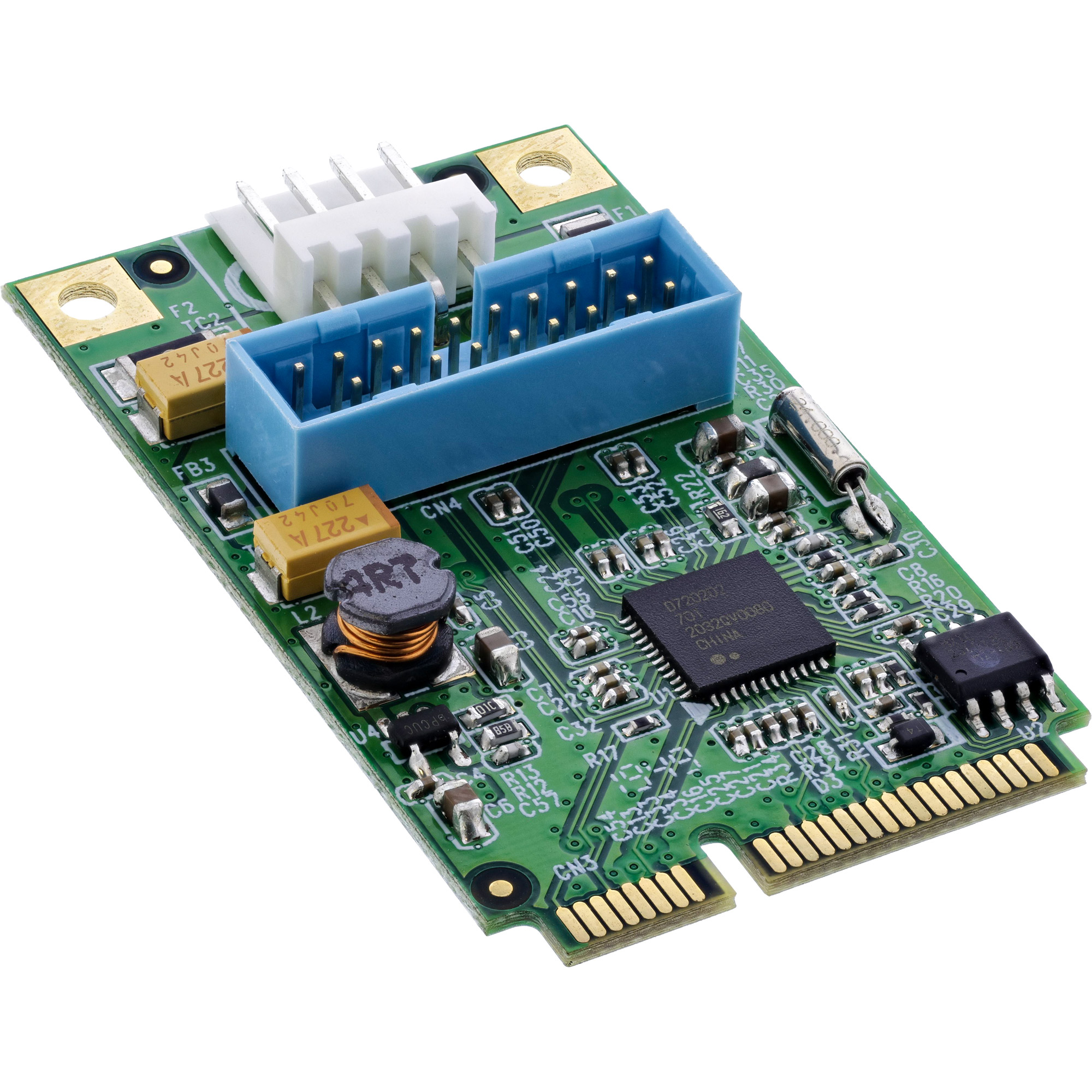 Inline® Mini-PCIe Karte, 2x USB 3.2 Gen.1