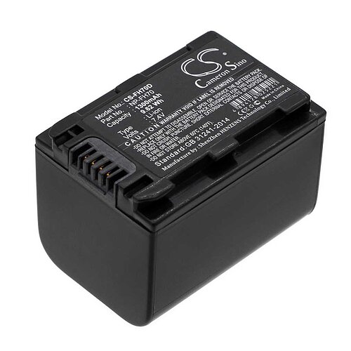 Videoakku LiIon 7,4V 1300mAh ersetzt Sony HDR-UX9E