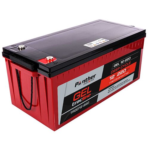 Panther tracline Gel Deep Cycle 12V 220Ah Panther tracline Gel Deep Cycle 12V 220Ah