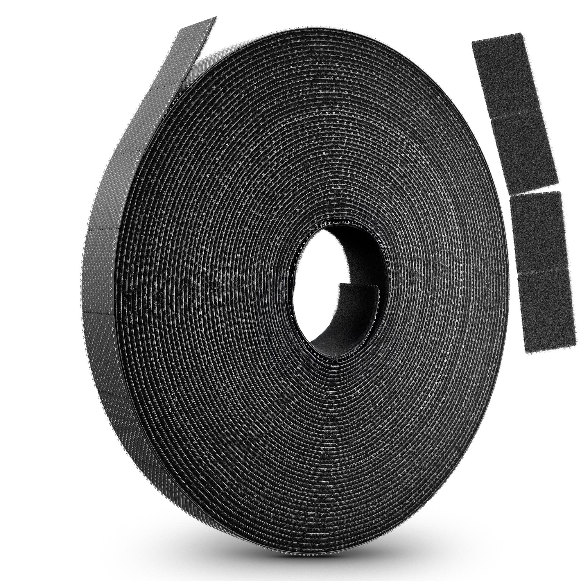 Label-The-Cable LTC RIP STRAP, Klettbandrolle abreißbar, schwarz, 3m