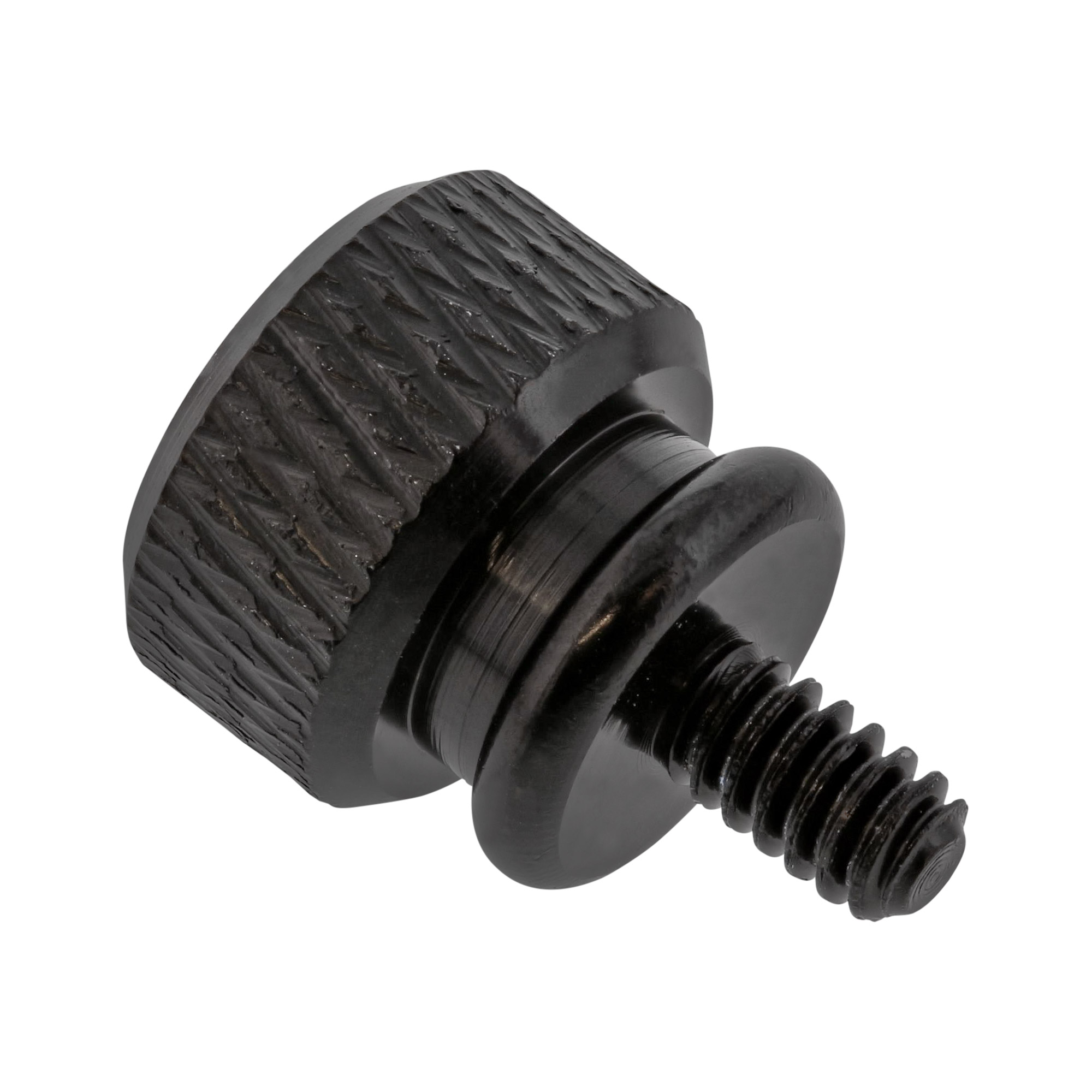 10x Inline® Rändelschrauben für Gehäuse, Alu, schwarz