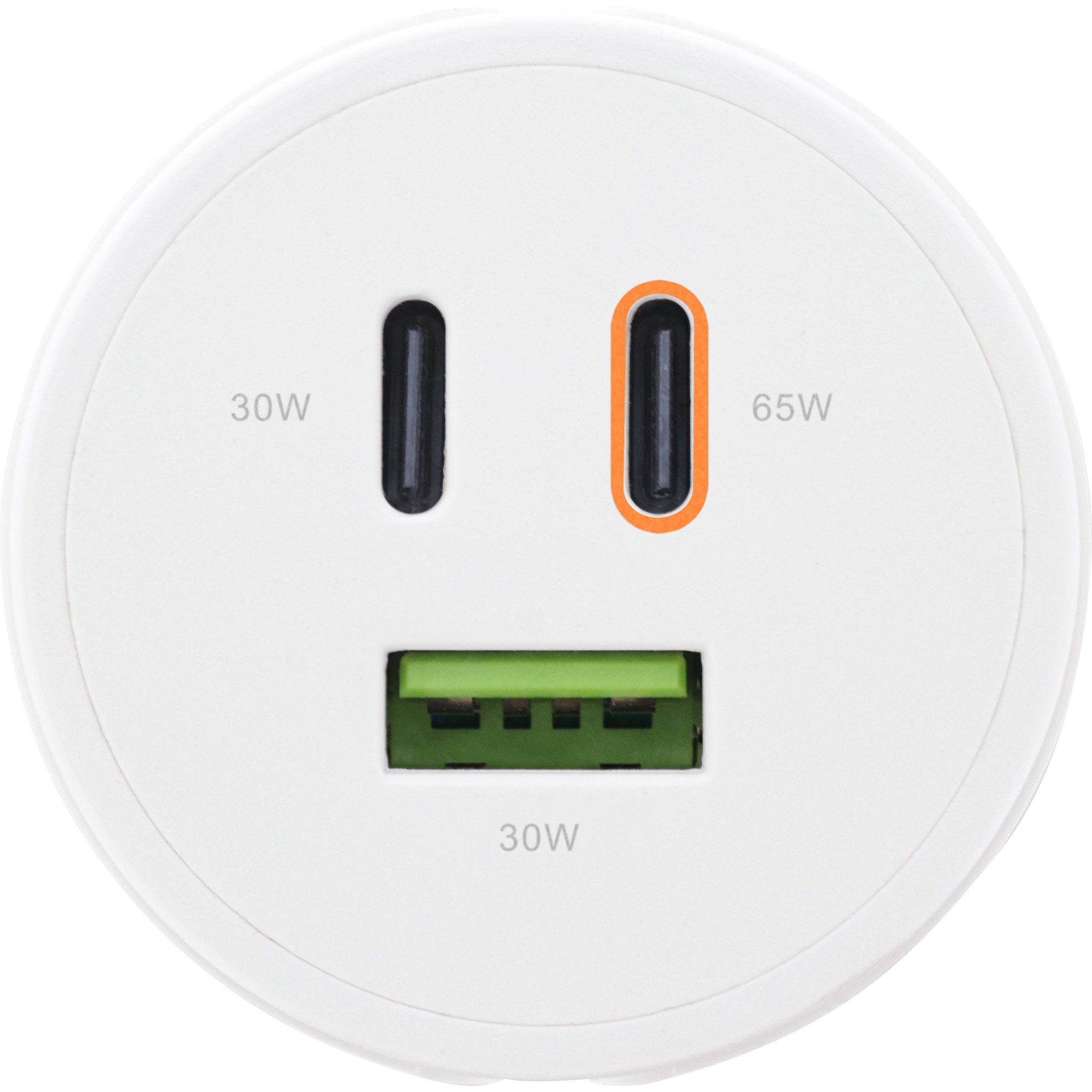 Inline® USB PD Netzteil, GaN Ladegerät, 3-Port, Dual USB-C + USB-A, 65W, weiß Inline® USB PD Netzteil, GaN Ladegerät, 3-Port, Dual USB-C + USB-A, 65W, weiß