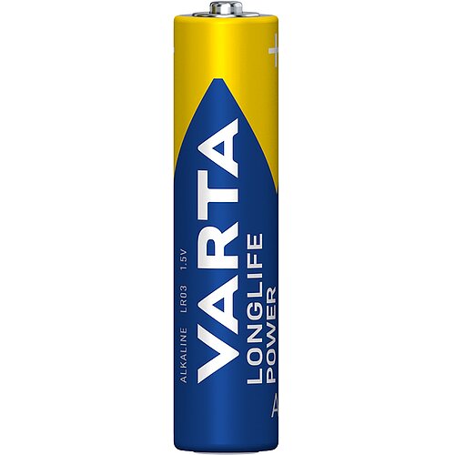 4x Varta Longlife Power AAA Micro LR03 Alkaline Batterie