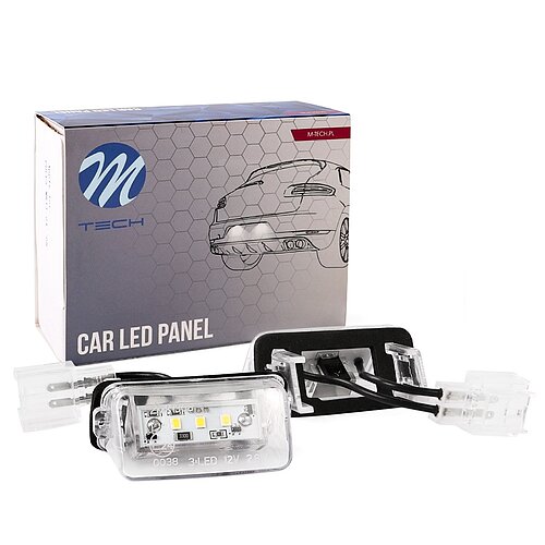 LED Kennzeichenbeleuchtung Peugeot Citroen LP-P206 3xSMD2835