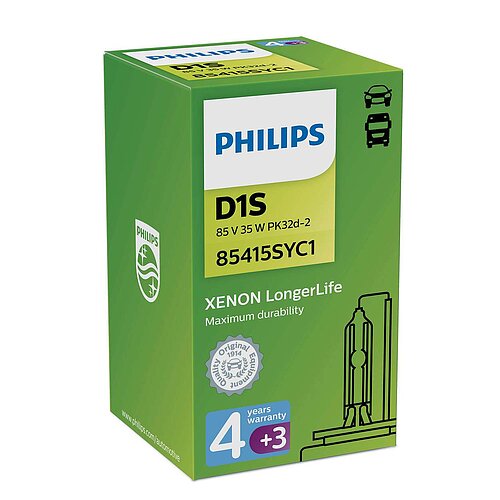 Philips D1S 35W PK32d-2 LongerLife 4300K Xenon