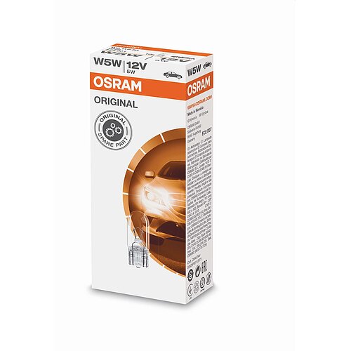 W5W 12V 5W W2,1x9,5d 1 St. OSRAM
