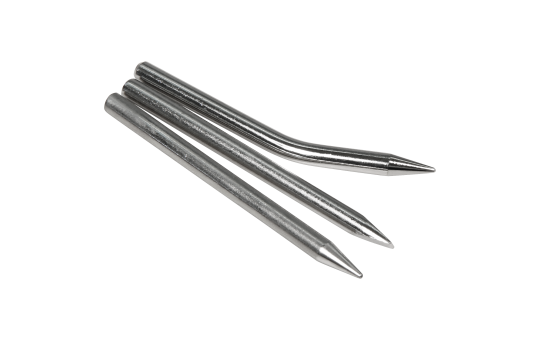 Lötspitzen-Set McPower, 3 Stück: Winkel/Spitze/Flach