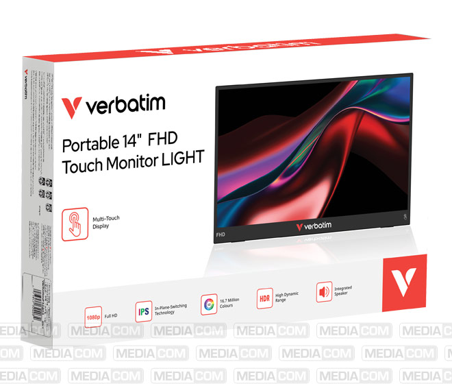 Portable Monitor LIGHT, 14'' (35.56cm), LCD, Full HD