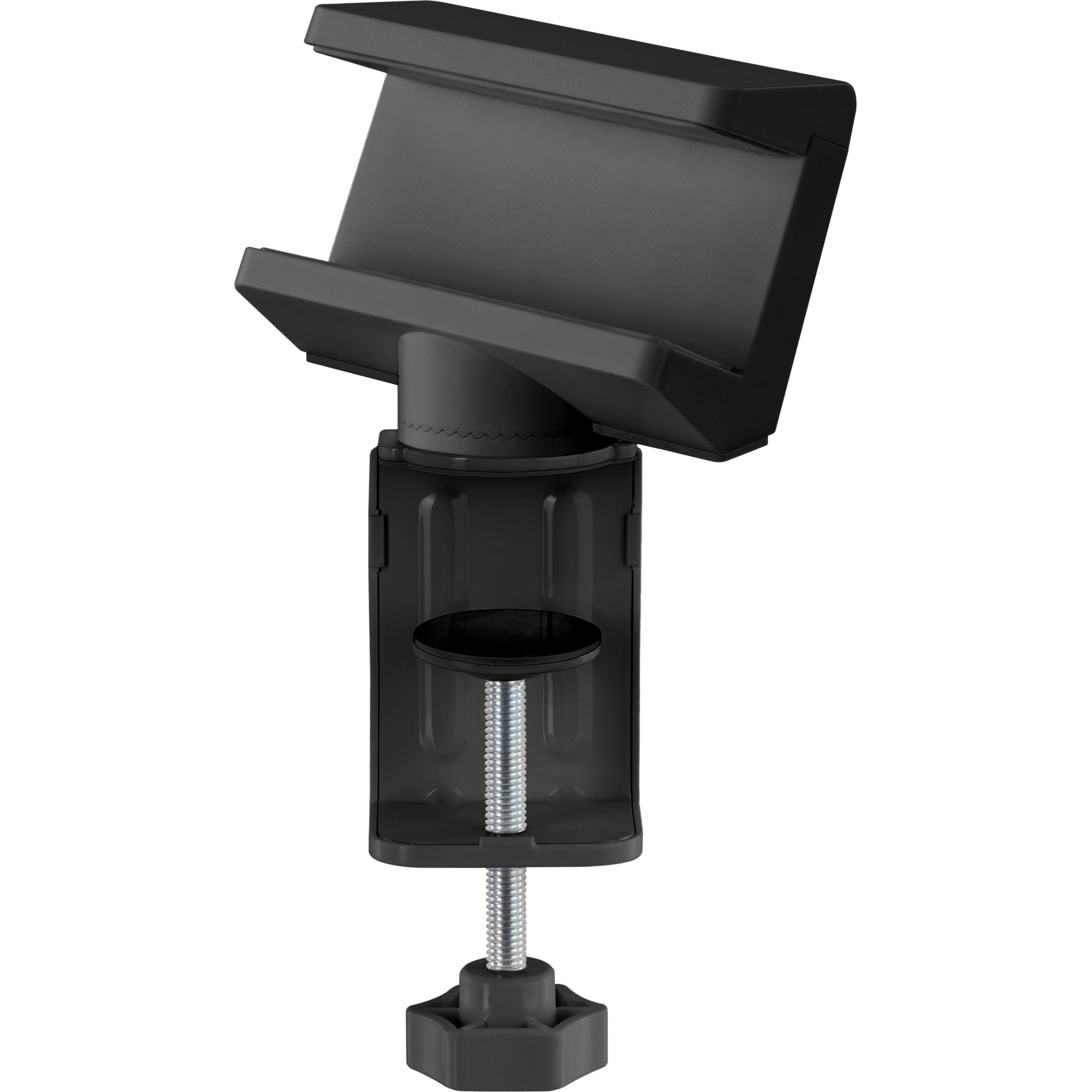 Inline® Tischklemme für Steckdosenleiste, drehbar, Schraubklemme, schwarz
