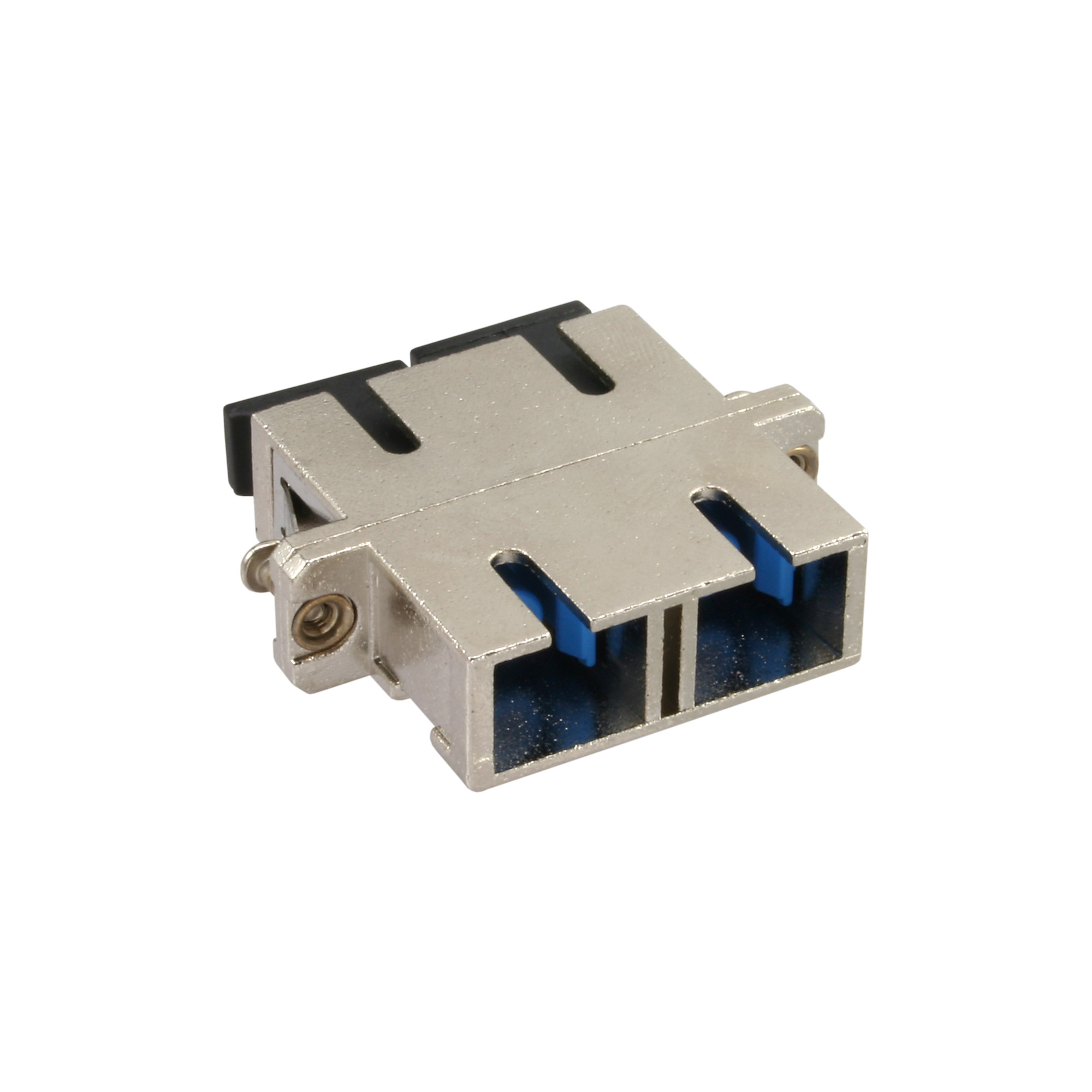 Inline® LWL Metall-Kupplung, Duplex SC/SC, singlemode, Keramik-Hülse, zum Einbau