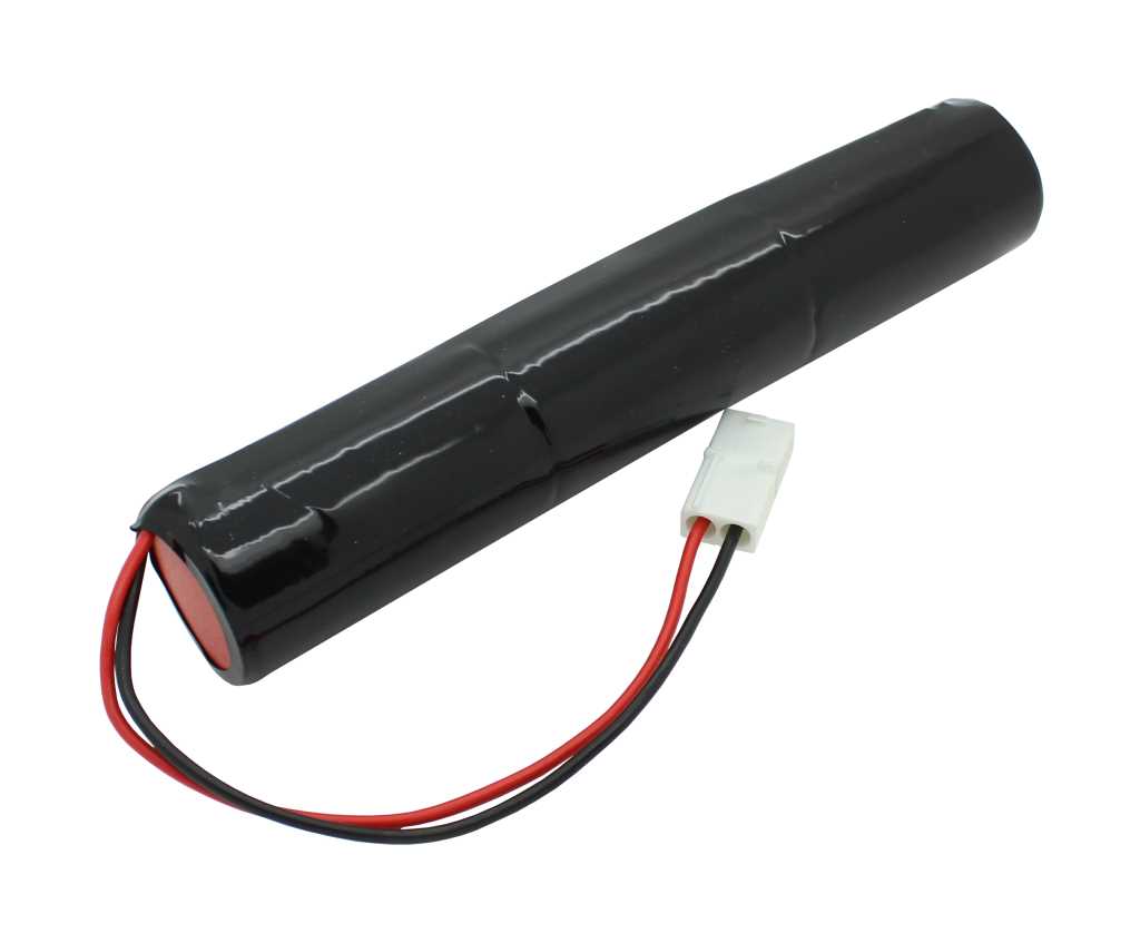 Notleuchtenakku NiCd 3,6V 4500mAh L1x3 Mono D mit 200mm Kabel und Tamiya-Kupplung mit Stecker weibl ersetzt ELUBAT 275 615