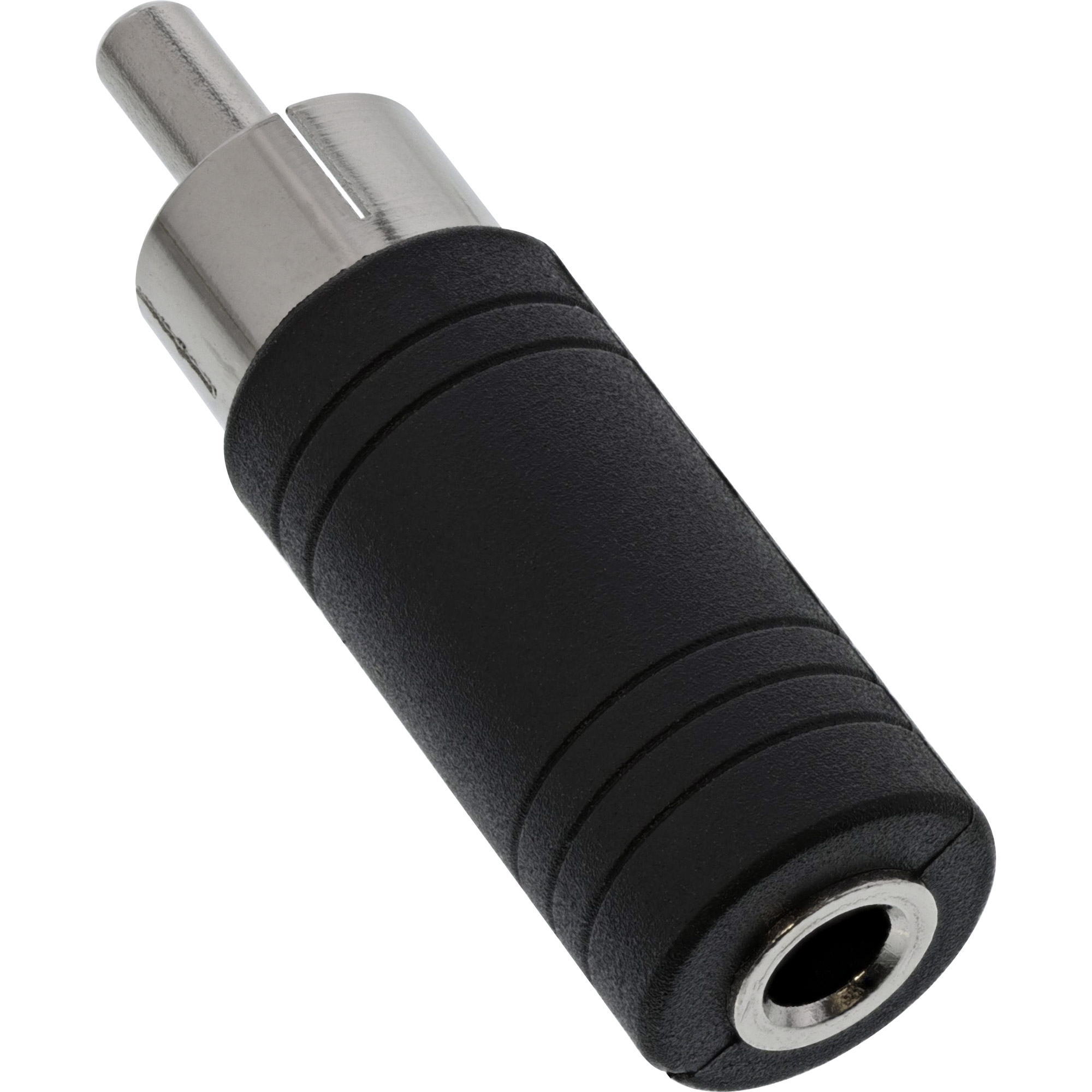 Inline® Audio Adapter, Cinch Stecker auf 3,5mm Klinke Buchse, Mono Inline® Audio Adapter, Cinch Stecker auf 3,5mm Klinke Buchse, Mono