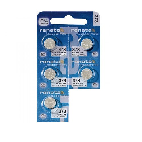 5x SR916SW SR68 373 Silberoxid Batterie Renata 1,55 V 