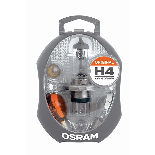 OSRAM H4 12V 60/55W Ersatzlampenbox Original