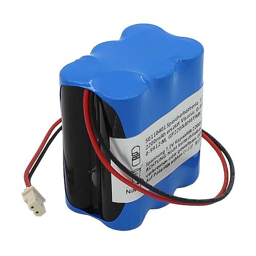 Speicherbatterie 7,2V 2200mAh ersetzt Visonic 0-9913-W, 0-9912-M, GP220AAH6YMX Speicherbatterie 7,2V 2200mAh ersetzt Visonic 0-9913-W, 0-9912-M, GP220AAH6YMX