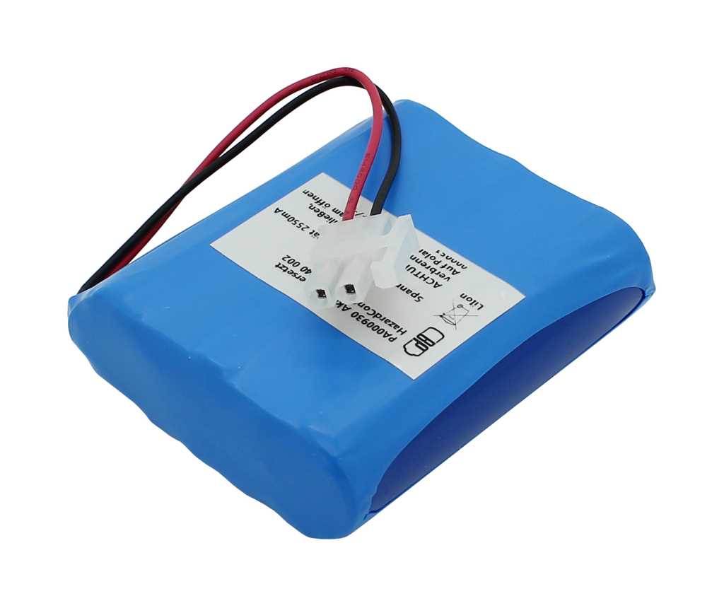 Akkupack LiIon 10,8V 2550mAh ersetzt Becker HazardControl 4807 040 002 Akkupack LiIon 10,8V 2550mAh ersetzt Becker HazardControl 4807 040 002