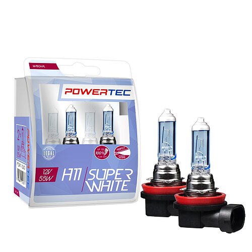 Powertec SuperWhite H11 12V DUO