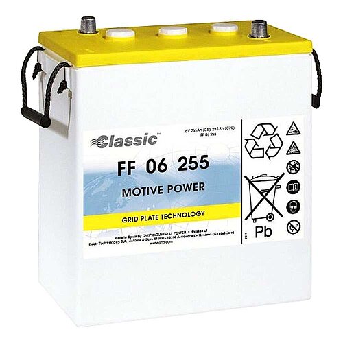 Exide Marathon Classic FF 06 255 6V 255Ah (5hr) Motive Power Exide Marathon Classic FF 06 255 6V 255Ah (5hr) Motive Power