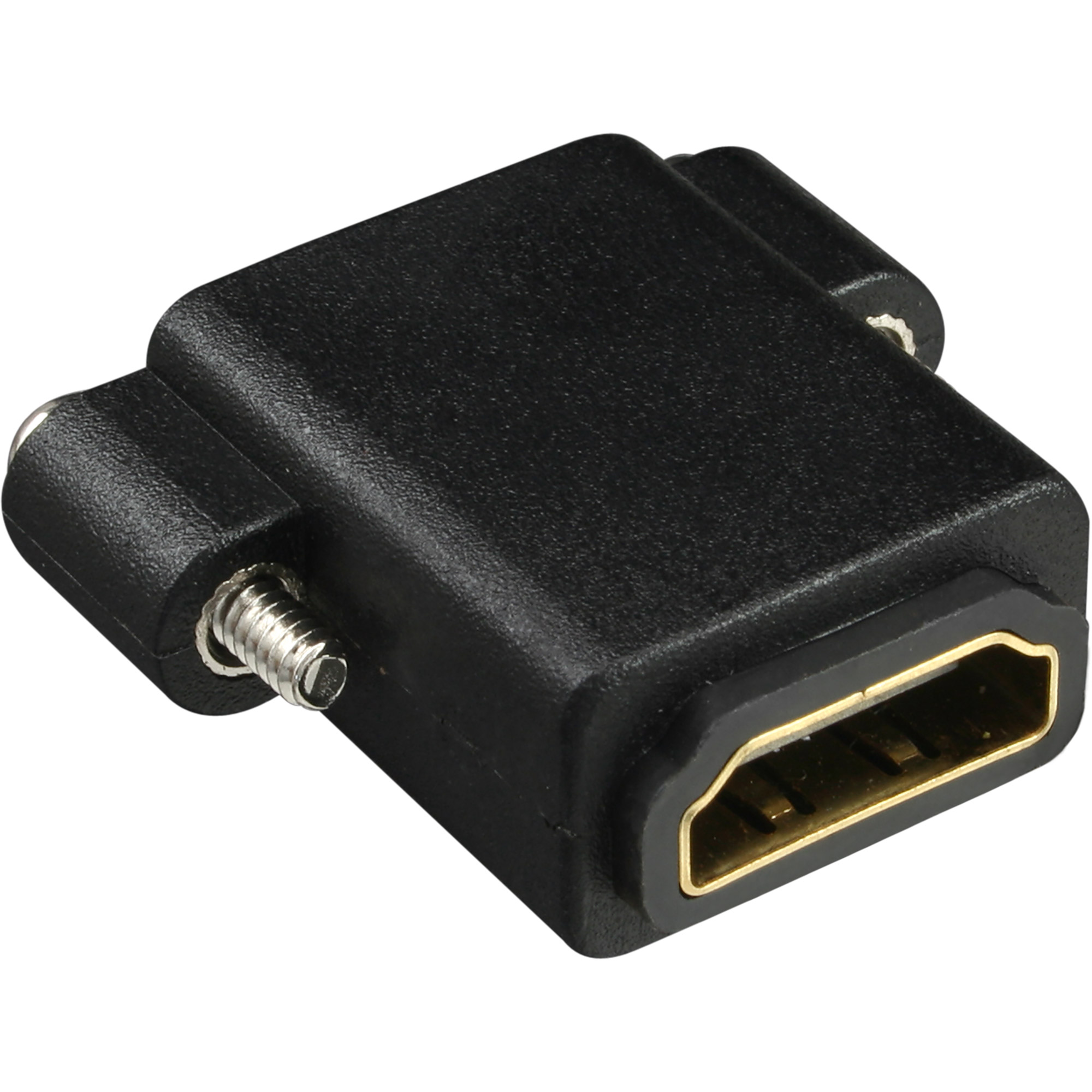 Inline® HDMI Adapter zum Einbau mit Gewinde, A Buchse/Buchse,vergoldete Kontakte Inline® HDMI Adapter zum Einbau mit Gewinde, A Buchse/Buchse,vergoldete Kontakte