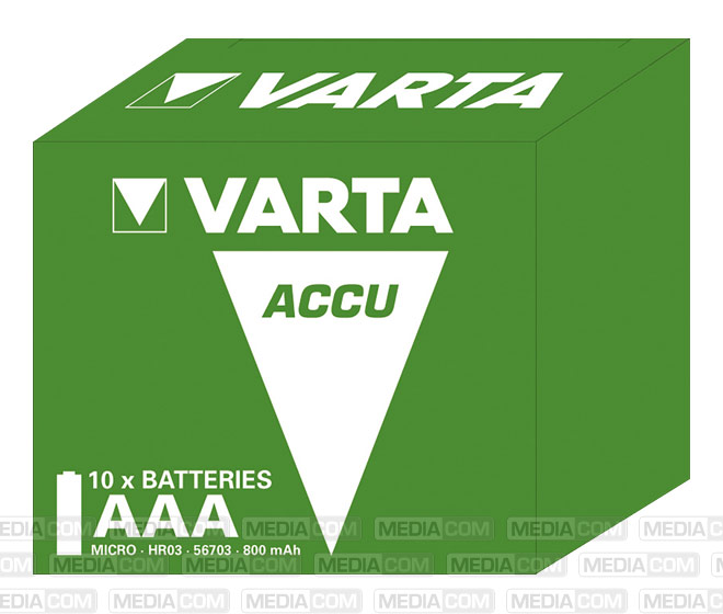 Akku NiMH, Micro, AAA, HR03, 1.2V/800mAh Akku NiMH, Micro, AAA, HR03, 1.2V/800mAh