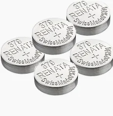 5x SR521SW SR63 379 Silberoxid Batterie Renata 1,55 V