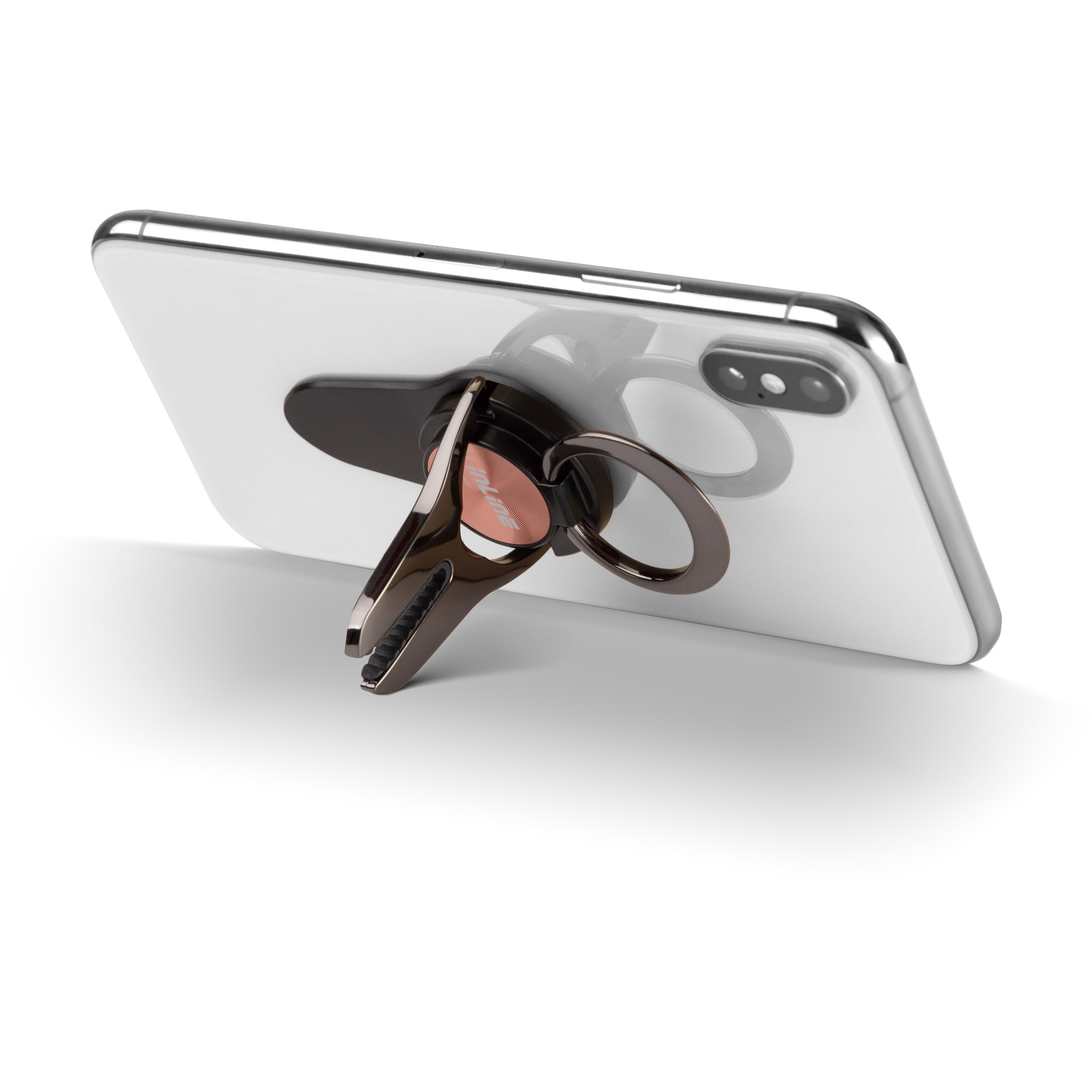 Inline® Smartphone 3in1 Smartclip, rosegold