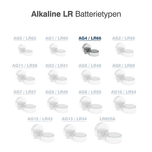 5 x Camelion AG4 LR66 LR626 377 1.5V Alkaline Knopfzelle - 10er Verpackung 5 x Camelion AG4 LR66 LR626 377 1.5V Alkaline Knopfzelle - 10er Verpackung
