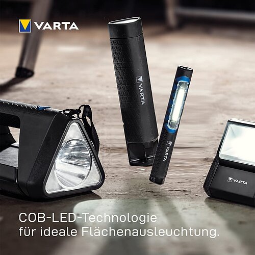 Varta Work Flex Telescope Light 18646 - inkl. Batterien