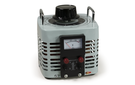 Ringkern-Stelltrafo McPower ''V-8000'', 0-250 V, 8 A, 2.000 W, NICHT galvanisch getrennt