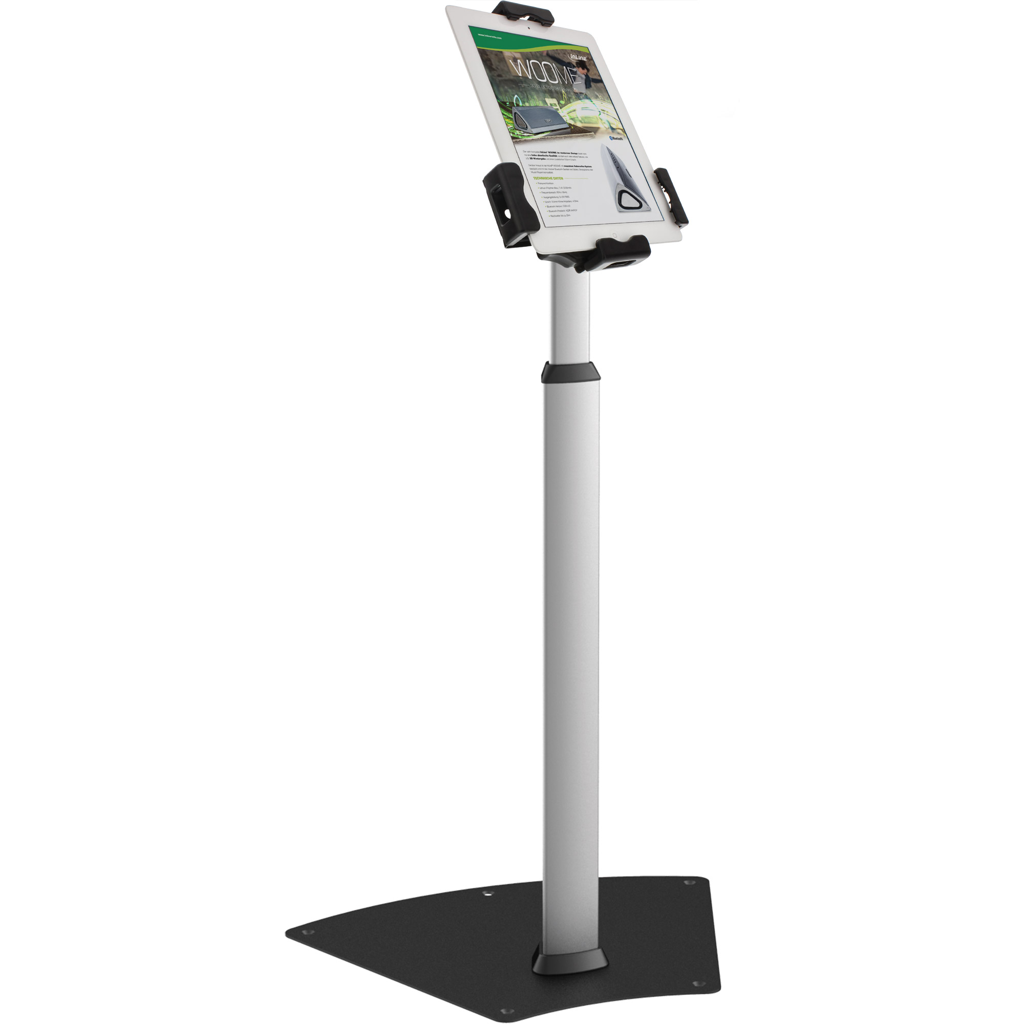 Inline® Tablet-Halterung zur Präsentation, abschließbar, für 7,9"-10,1" Tablets