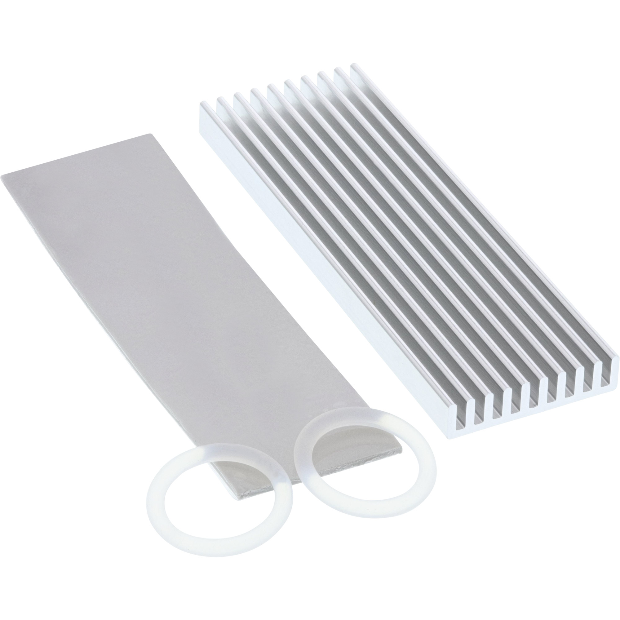 Inline® SSD-Kühler, Kühlrippen / Kühlkörper für M.2 SSD passend