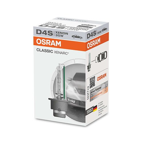 OSRAM D4S 12V+24V 35W P32d-5 Xenarc Classic Faltschachtel